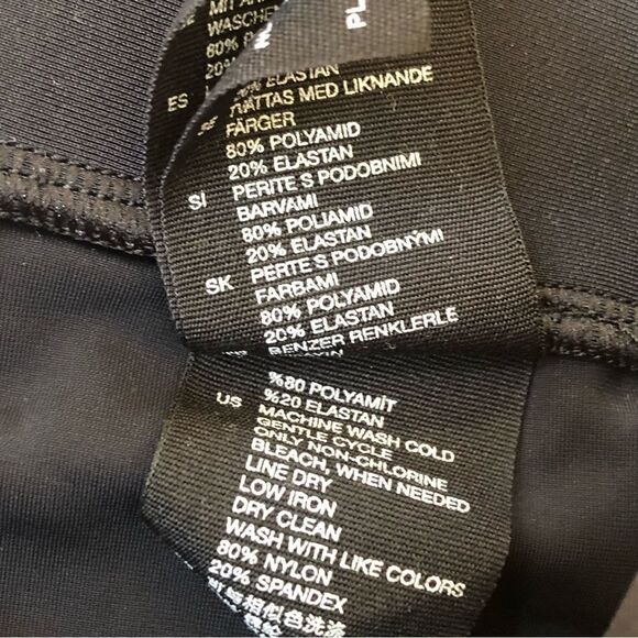 Stockholm Atelier & Other Stories High Rise Black Biker Shorts - Picture 3 of 4